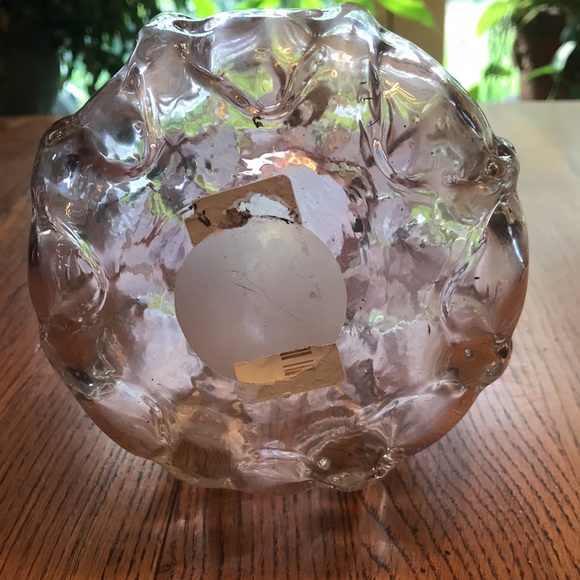 Twos Company Hand Blown Pink Pumpkin Shaped Vases - Picture 6 of 8